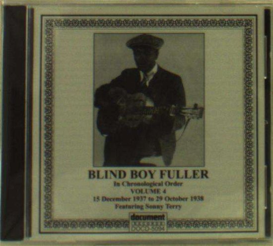 Cover for Blind Boy Fuller · Complete Recorded Works 4 (1937-38) (CD) (1998)