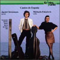 Cantos De Espana - Jacob Christensen - Musiikki - KONTRAPUNKT - 0716043204427 - torstai 11. marraskuuta 1999