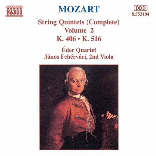 Cover for Mozart / Eder Quartet · String Quintets 2 (CD) (1995)