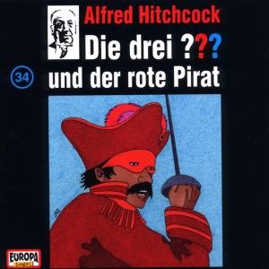 Cover for Die Drei ??? · 034/und Der Rote Pirat (CD) (2001)
