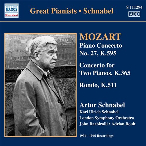 Schnable Plays Mozart - Wolfgang Amadeus Mozart - Musique - NAXOS - 0747313329427 - 4 juillet 2008