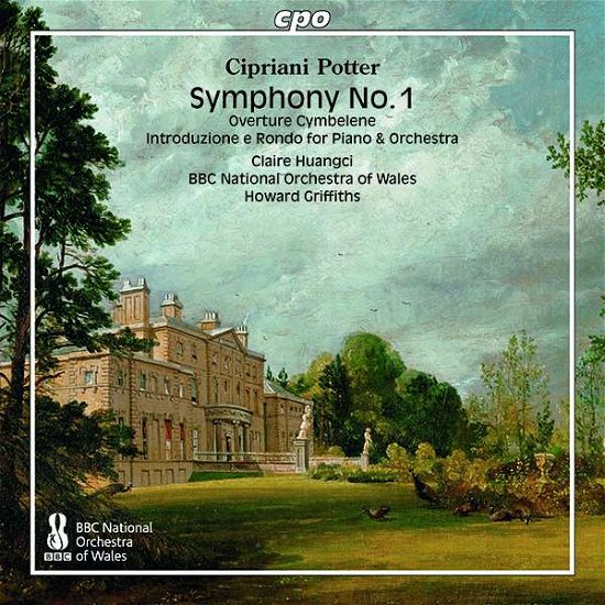 Cover for Potter / Huangci / Griffiths · Symphony 1 (CD) (2021)