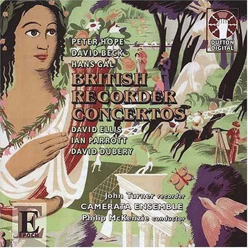 Cover for John Turner · Britische Blockflvtenkonzerte (CD) (2005)