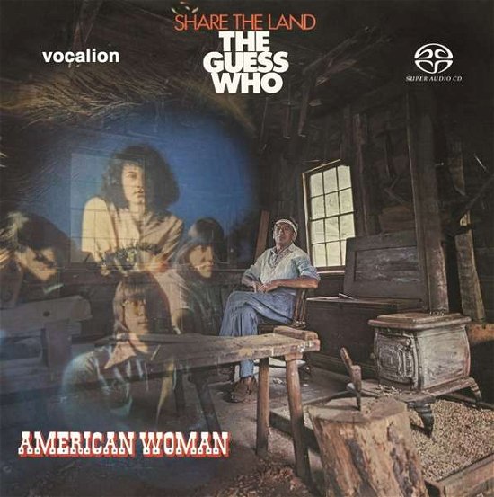 Cover for Guess Who · American Woman &amp; Share The Land (CD) (2019)