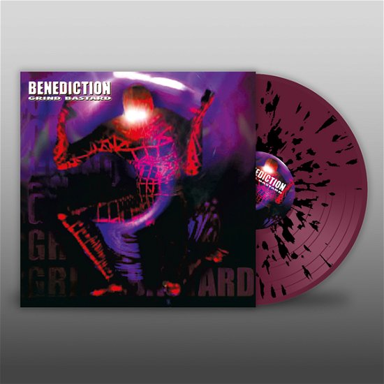 Cover for Benediction · Grind Bastard (Purple W/ Black Splatter Vinyl 2lp) (LP) (2023)