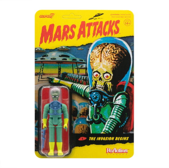 Mars Attacks ReAction Actionfigur The Invasion Beg - Mars Attacks - Mercancía - SUPER 7 - 0811169038427 - 6 de septiembre de 2023