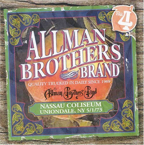Cover for The Allman Brothers Band · Nassau Coliseum 5-1-73 (CD) (2016)