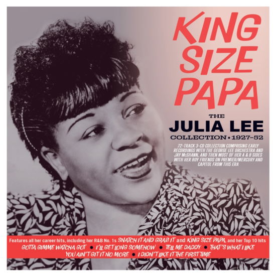 Cover for Julia Lee · King Size Papa - The Julia Lee Collection 1927-52 (CD) (2023)