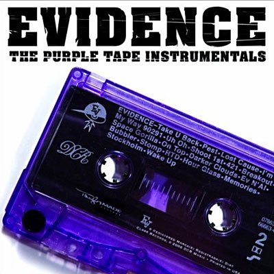 Cover for Evidence · Purple Tape Instrumentals (CD) (2008)