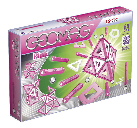 Geomag - Pink - 68 pcs - Geomag - Merchandise - Geomag - 0871772003427 - February 7, 2019