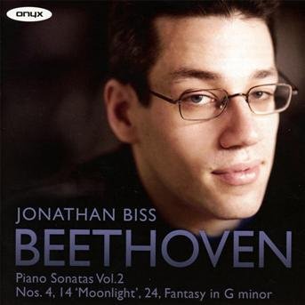 Cover for Jonathan Biss · Beethoven: Piano Sonatas Vol.2 No.4,14 (CD) (2013)