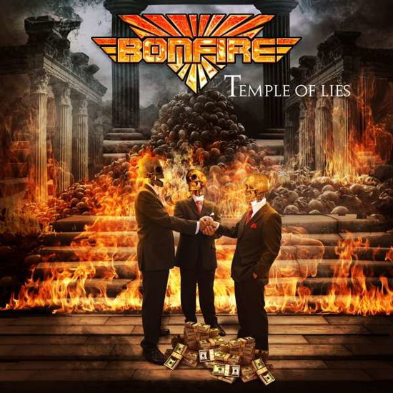 Cover for Bonfire · Temple of Lies (CD) (2018)