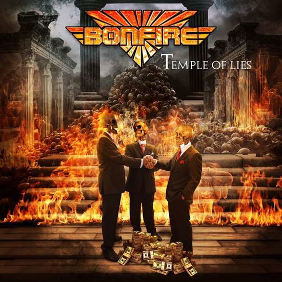 Cover for Bonfire · Temple Of Lies (CD) (2018)