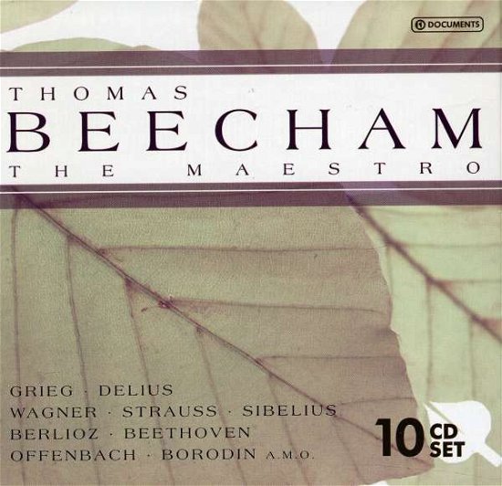 Cover for Sir Thomas Beecham · Beecham - The Maestro (CD)