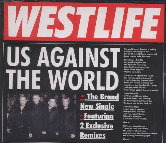 Cover for Westlife · Us Against the World Pt. 1 (SCD) (2008)