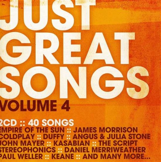Just Great Songs-volume 4-v/a - Just Great Songs - Música - SONY - 0886977383427 - 14 de janeiro de 2011