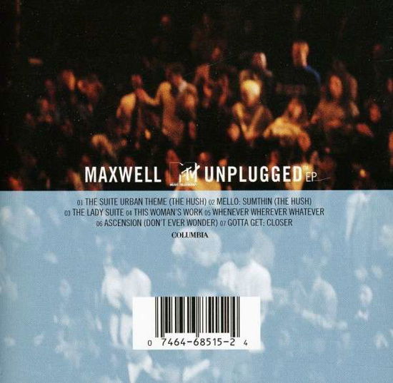Cover for Maxwell · Unplugged (CD) [EP edition] (2017)