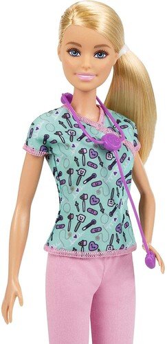 Barbie Career Nurse Blonde - Barbie - Koopwaar - Barbie - 0887961921427 - 1 november 2020
