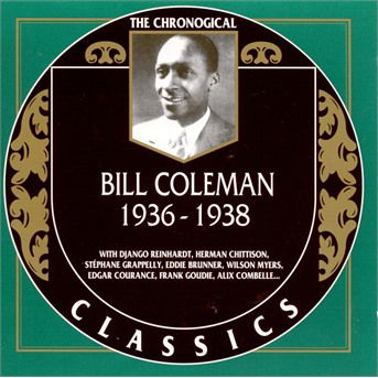 Cover for Bill Coleman · 1936-1938 (CD) (1996)