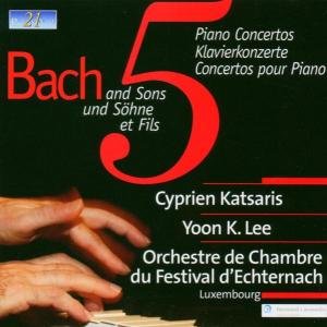Cover for Cyprien Katsaris · Bach &amp; Sons (CD) (2004)