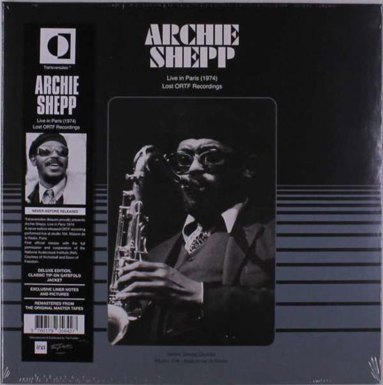 Cover for Archie Shepp · Live in Paris 1974 (LP) (2021)