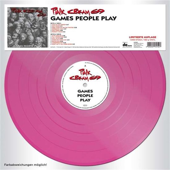 Cover for Pink Cream 69 · Games People Play (LP) [Limited Vinyl edition] (2020)