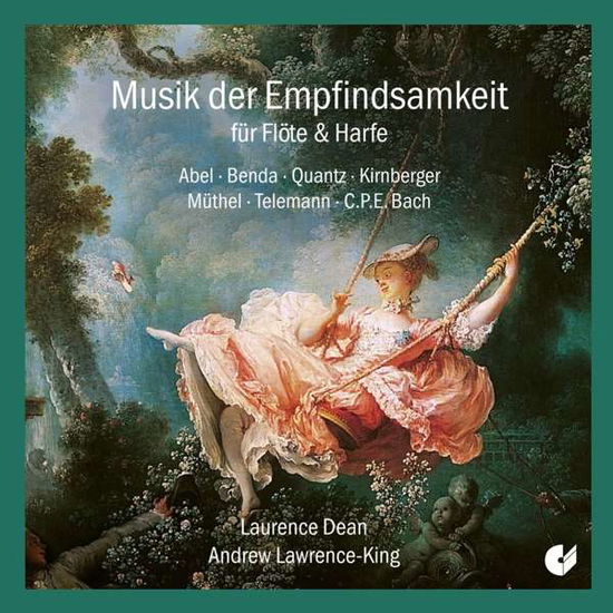 Cover for Laurence Dean / Andrew Lawrence-king · Sensitive Style Music For Flute &amp; Harp / Works By Abel. Quantz. Bach Et Al. (CD) (2019)