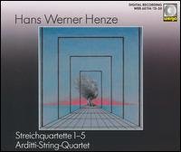 Streichquartette 1-5 - H.W. Henze - Musik - WERGO - 4010228611427 - 18 november 2002