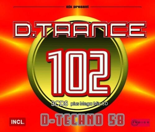 Cover for D.trance 102 (incl. D-techno 58) (CD) (2023)