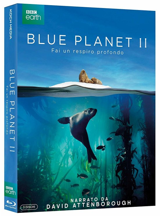 Cover for David Attenborough · Blue Planet II (Blu-ray) (2020)