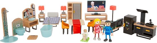 Cover for Small Foot · Doll's House Furniture Set Modern (Legetøj) (2024)