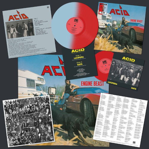 Engine Beast (Bi-color Vinyl) (2lp) - Acid - Musiikki - HIGH ROLLER - 4251267712427 - perjantai 2. kesäkuuta 2023