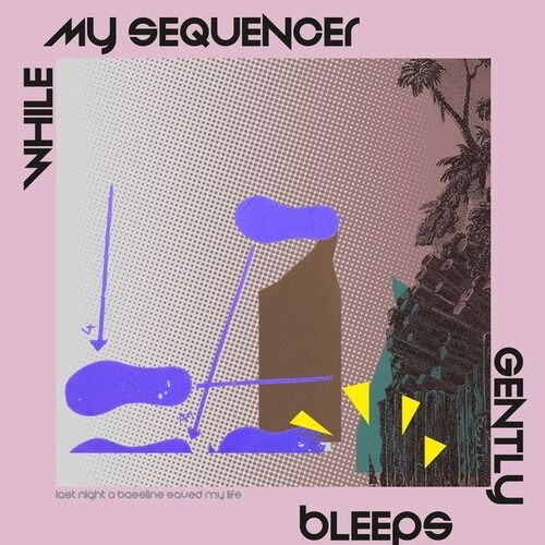 Cover for While My Sequencer Gently Bleeps · Last Night A Bassline Saved My Life (LP) (2025)