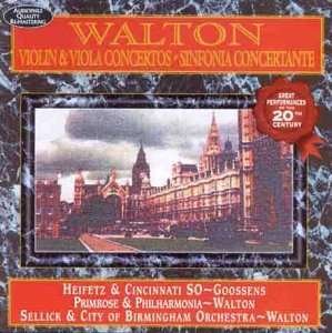 Violin & Viola Concertos Plus Sinfonia Concertante - Walton - Muzyka - AVID - 5022810160427 - 11 czerwca 1999