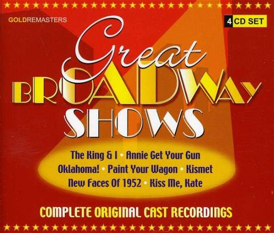Cover for Great Broadway Shows / O.c.r. (CD) [Box set] (2005)