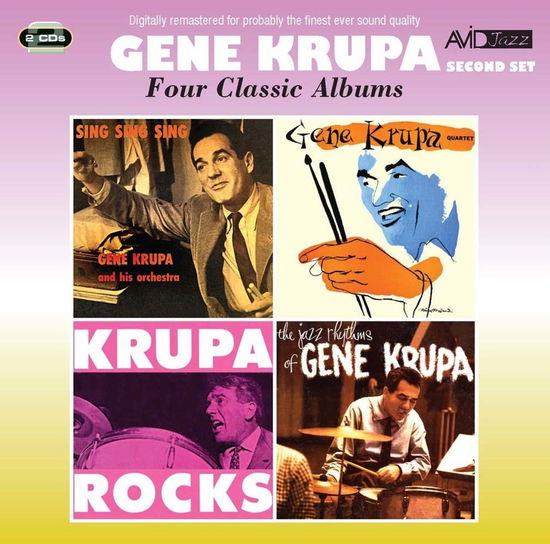 Cover for Gene Krupa · Four Classic Albums (CD) (2022)