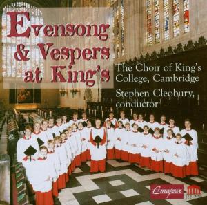 Cover for King's College Choir Camb · Evensong And Vespers - Evensong &amp; Vespers At Kings (CD) (2011)