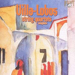 Cover for Cuarteto Latinoamericano · Villa-lobos: Complete String Quartets (CD) (2008)
