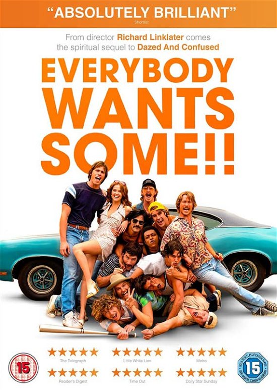 Cover for Everybody Wants Some DVD · Everybody Wants Some (DVD) (2016)