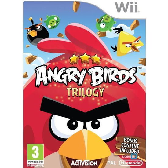 Cover for Nintendo Wii · Angry Birds Trilogy (PS4) (2019)