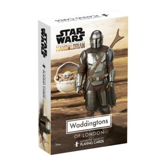 Star Wars: The Mandalorian Playing Cards - The Mandalorian - Brætspil - THE MANDALORIAN - 5036905043427 - 31. januar 2021