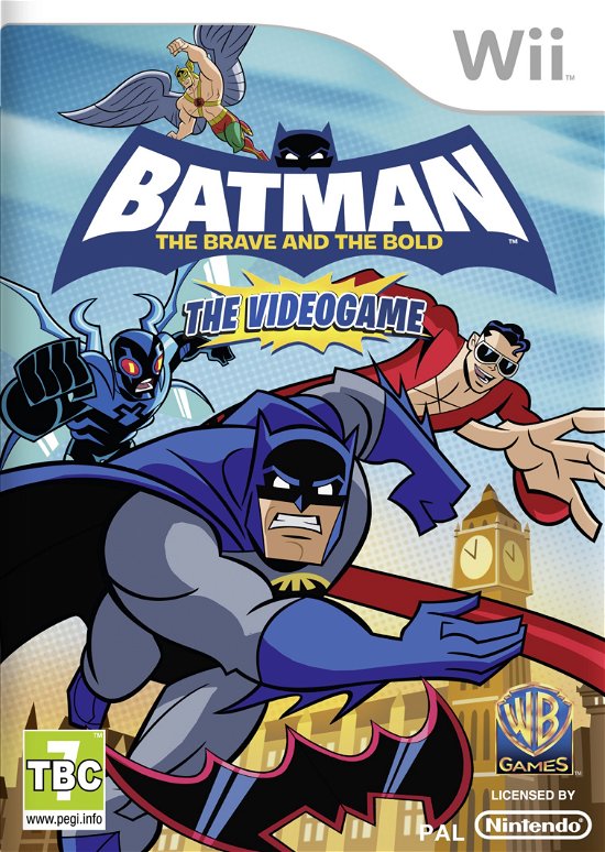 Cover for Spil-wii · Spil-wii - Batman - the Brave and the Bold (Wii) (2010)