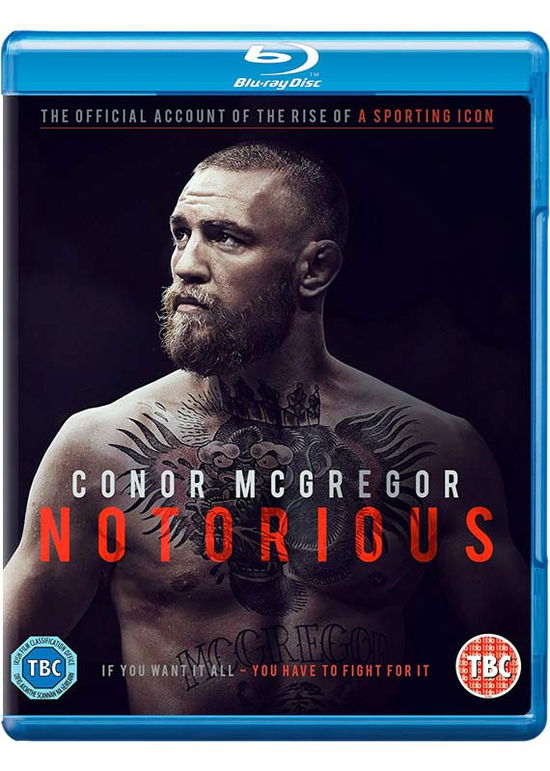 Cover for Conor McGregor - Notorious (Blu-ray) (2017)