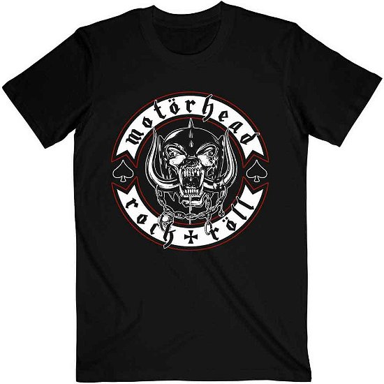 Motorhead Unisex T-Shirt: Biker Badge - Motörhead - Merchandise - Global - Apparel - 5055295347427 - 