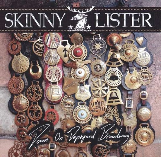 Cover for Skinny Lister · Down on Deptford Broadway (LP) [Coloured edition] (2019)