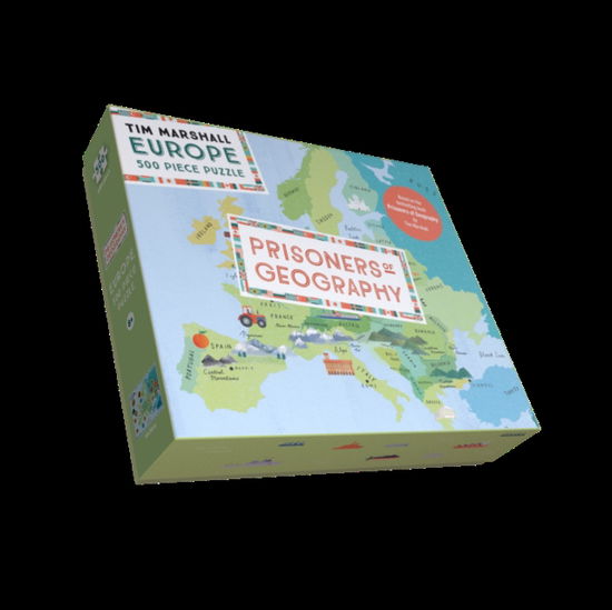 Prisoners of Geography Europe Map 500 Piece Jigsaw Puzzle (Paperback Book) (2024)