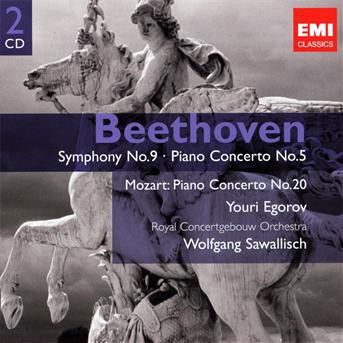 Cover for Ludwig Van Beethoven · Ludwig Van Beethoven / Wolfgang Amadeus Mozart - Symphony No.9 / Piano Concerto No.20 (CD) (2009)