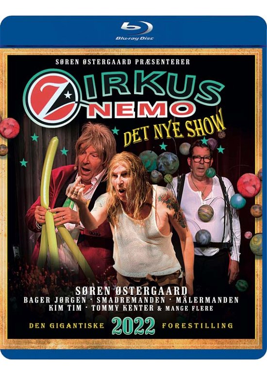 Cover for Zirkus Nemo · Zirkus Nemo - Ud I Universet (2022 Show) (Blu-ray) (2023)