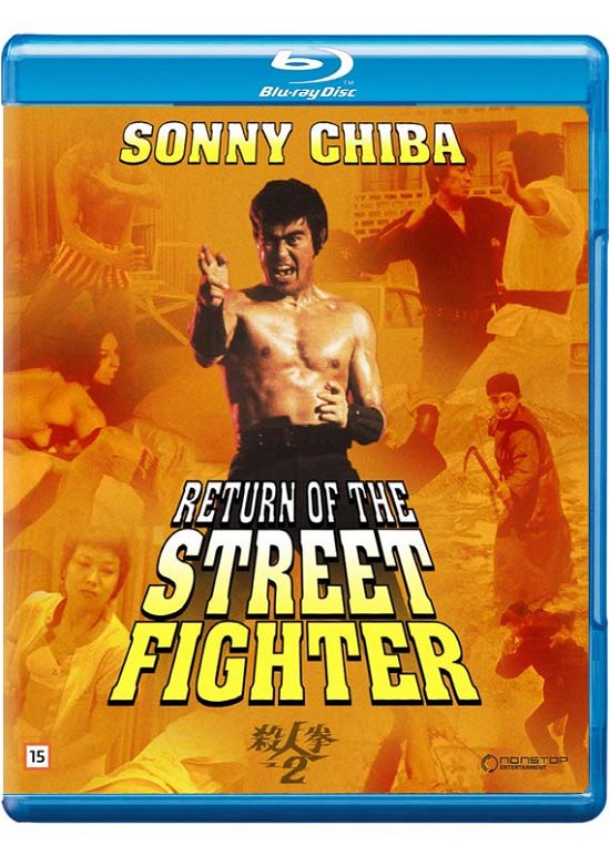 Cover for Return of the Street Fighter (Blu-ray) (2023)