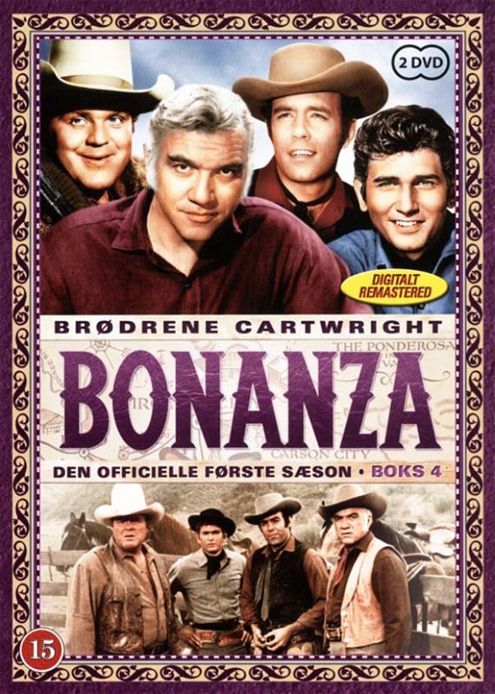 Cover for Bonanza · Bonanza  Season 1 -  Box 4 (DVD) (1970)
